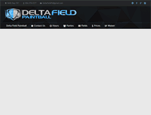 Tablet Screenshot of deltafieldpb.com